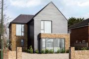 Stylish new home with parking - king beds garden