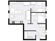 URBAN APARTMENTS PREMIUM Poniatowskiego 23 No 4,FREE PUBLIC PARKING, Self CHECK-IN