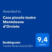 Casa piccolo teatro Monteleone dOrvieto