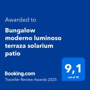 Bungalow moderno luminoso terraza solarium patio - PISCINA COMUNITARIA