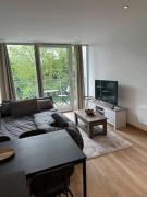 Modern Chelsea Bridge Apartment - Battersea Park View