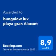 bungalow lux playa gran Alacant