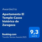 Apartamento El Temple-Casco histórico de Zaragoza