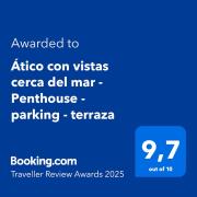 Ático con vistas cerca del mar - Penthouse - parking - terraza
