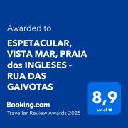 ESPETACULAR, VISTA MAR, PRAIA dos INGLESES - RUA DAS GAIVOTAS