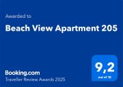 Beach View Apartment 205