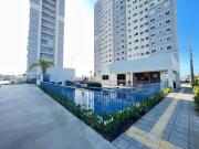 606 Apt 2Q a 850 metros da praia com área Laser