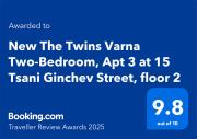 New The Twins Varna Two-Bedroom, Apt 3 at 15 Tsani Ginchev Street, floor 2