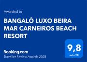 Bangalô Luxo Beira Mar - Serviço incluso