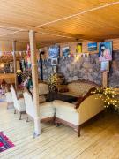 Wooden Huts In Mestia