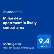 Milan new apartment in lively central area