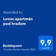 Luxus apartmán pod hradom