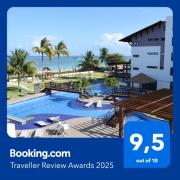 Flat Maui Beach- Com vista e de frente para o mar