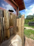 Container Chalé com espaço exclusivo jacuzzi e ar