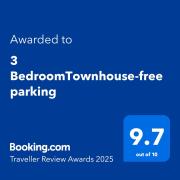 3 BedroomTownhouse-free parking