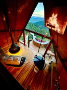 Chalé Boutique Spa- Sauna seca, Jacuzzi , Rede suspensa