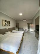 Flat Incrível Amarilis dentro da Riviera São Lourenço - Estúdio exclusivo, enxoval, wifi e serviço de praia