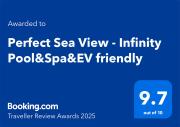 Perfect Sea View - Infinity Pool&Spa&EV friendly