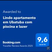 Lindo apartamento em Ubatuba com piscina e lazer