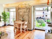 Historic house in a lovely square at city center