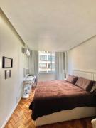 Aconchegante Vista lateral mar