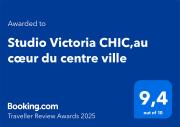 Studio Victoria CHIC,au cœur du centre ville