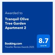 Tranquil Olive Tree Garden Apartment 2