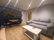 Newly renovated together Gijón train and bus