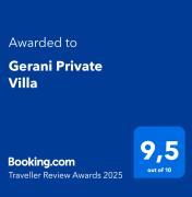 Gerani Private Villa