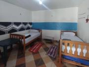 Quarto compartilhado com ar condicionado banheiro externo compartilhado