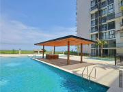 Ocean front Apto with amenities and unspoiled beach