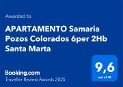 Apartamento Samaria Pozos Colorados 6 personas 2HB Santa Marta