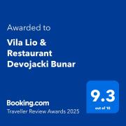 Vila Lio & Restaurant Devojacki Bunar