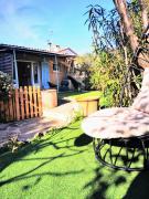 Studio jardin privatif 300m de la plage