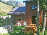 Chalet with balcony in the French Alps Chalet with balcony in the French Alps