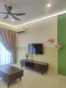 16Johor, nearCIQ, Danga bay Free parking 3BR 15pax