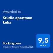 Studio apartman Luka