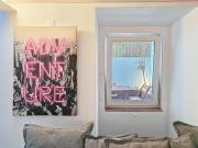 Ground floor apartment with private patio and AC