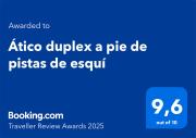 Ático duplex a pie de pistas de esquí
