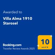 Villa Alma 1910 Starosel