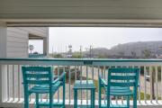Steps to Beach Galveston Condo with Balcony!