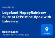 Legoland-HappyRainbow Suite at DPristine-8pax with Lakeview