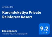 Kurunduketiya Private Rainforest Resort