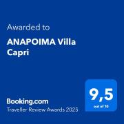 ANAPOIMA Villa Capri