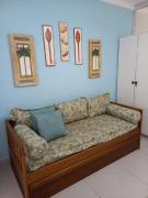 Apartamento Para 8 Pessoas em Condomínio Belíssimo Pé na Areia Com Lazer Completo