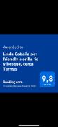 Linda Cabaña pet friendly a orilla rio y bosque, cerca Termas