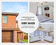 8 Mins to SPI Beach Spacious 3BR with Backyard