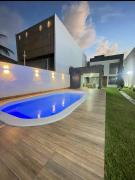 Mansão Climatizada com piscina e churrasqueira