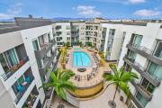 Luxury ApartStudio Marina Del Rey Pool, Gym, Parking, Jacuzzi, BBQ