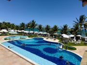 Flat Guarajuba 4 quartos térreo à Beira Mar - pé na areia - governança com arrumadeira e Wi Fi inclusos